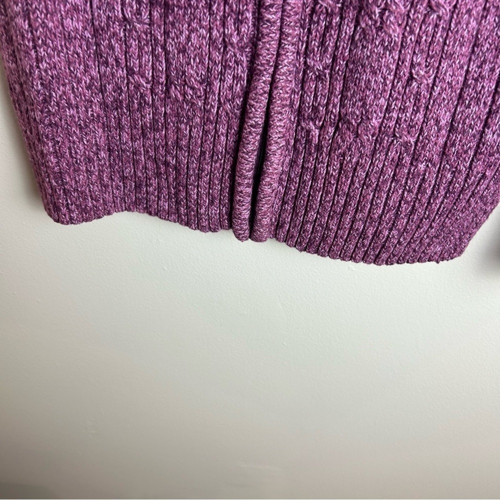 Penmans Vintage Pink Zip Up Knit Sweater Size Medium - Picture 10 of 12